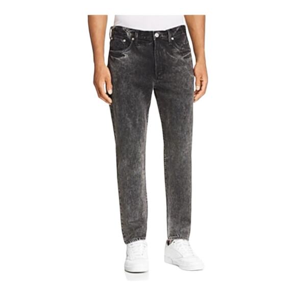 Agolde Men Jeans Tapered Slim Fit Denim Washed Casual Cotton US 34x28 - Picture 1 of 8